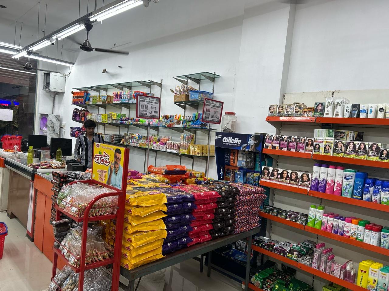 Front-of-store checkout with Buy 1 Get 1 offers